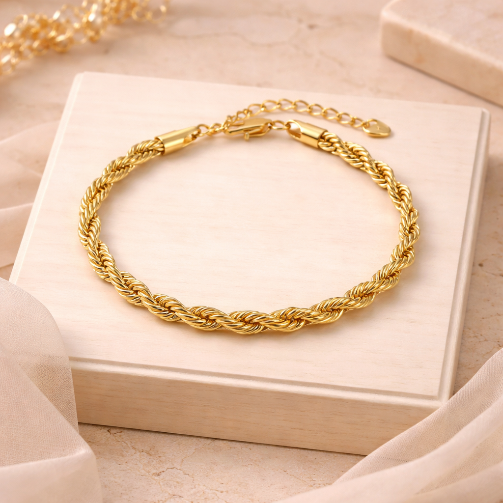 Golden Rope Luxe Bracelet