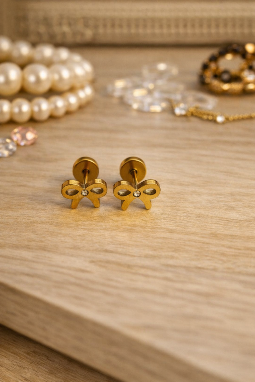 Cute Crystal Stud Earrings