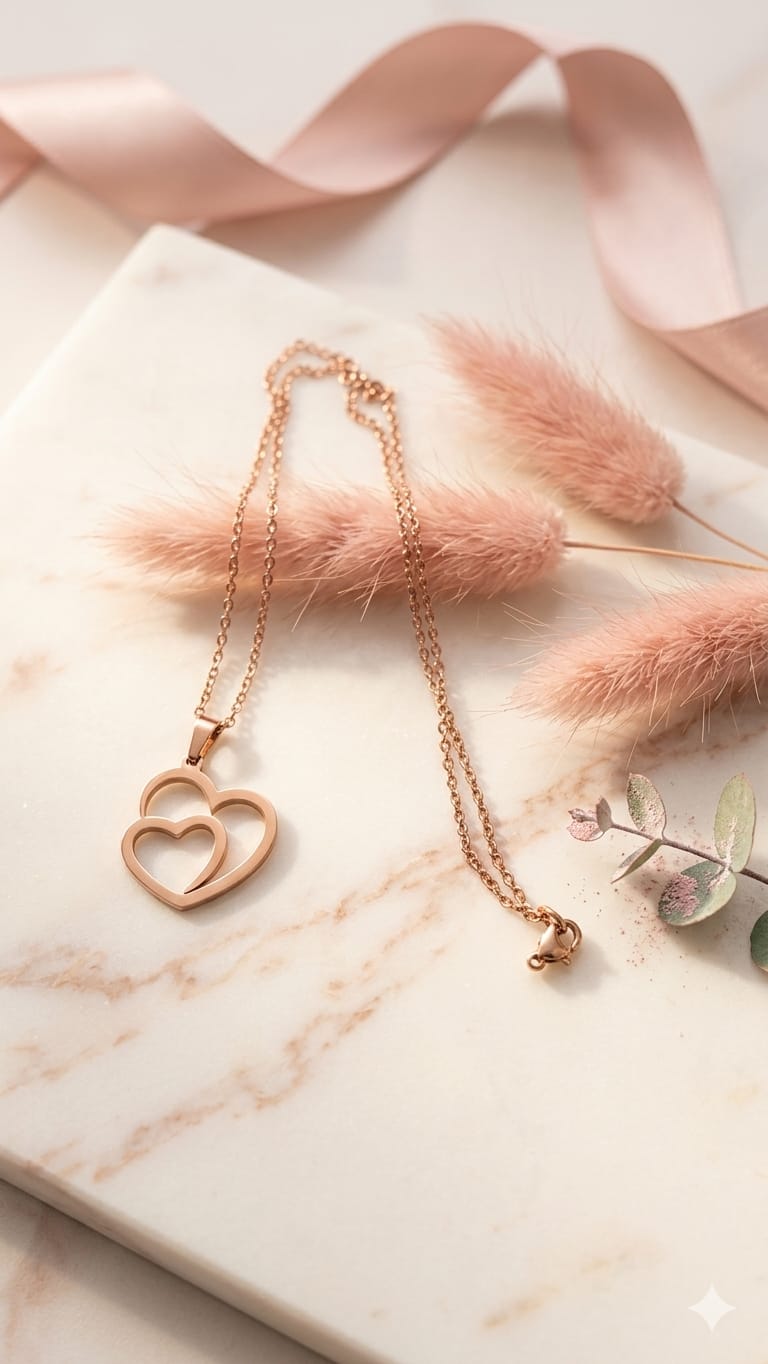 Eternal Heart Duo Necklace