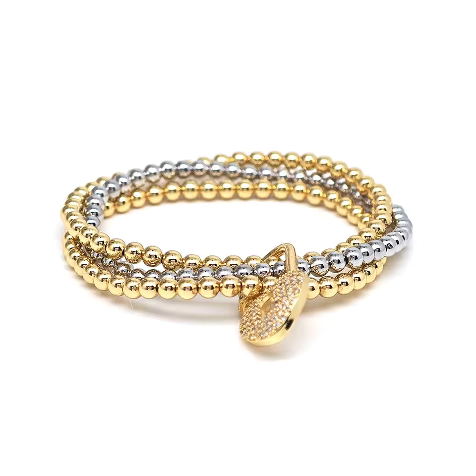 Heart Lock Bracelet