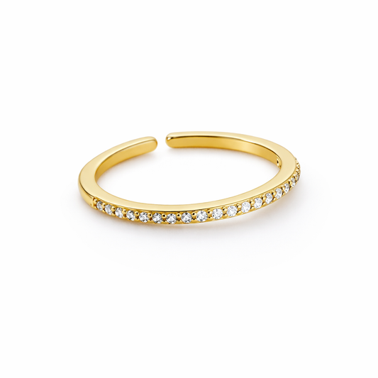 Ring For Women Open Adjustable Stainless Steel