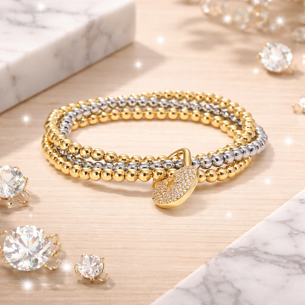 Heart Lock Bracelet