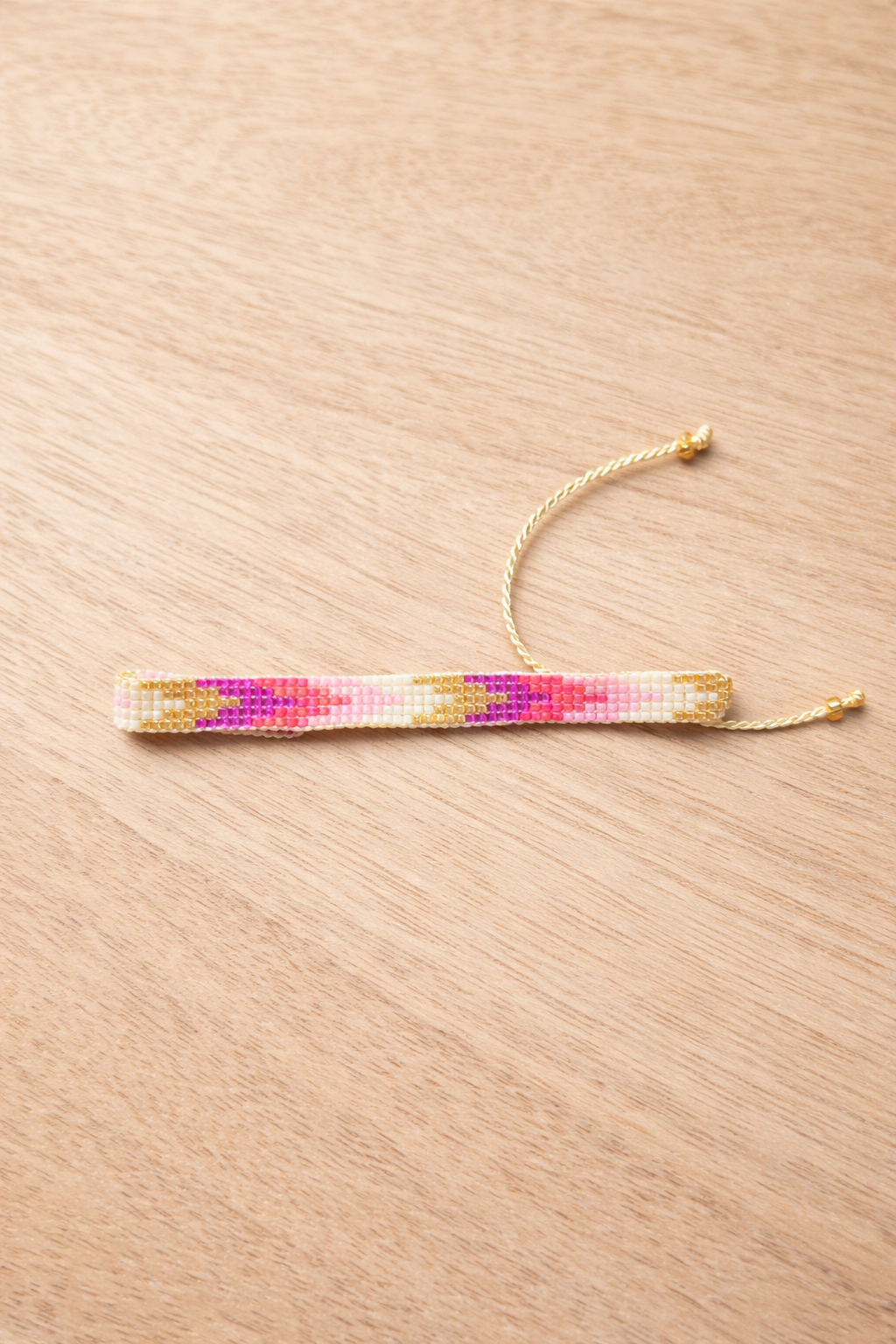Elegant Handcrafted Beaded Bracelet