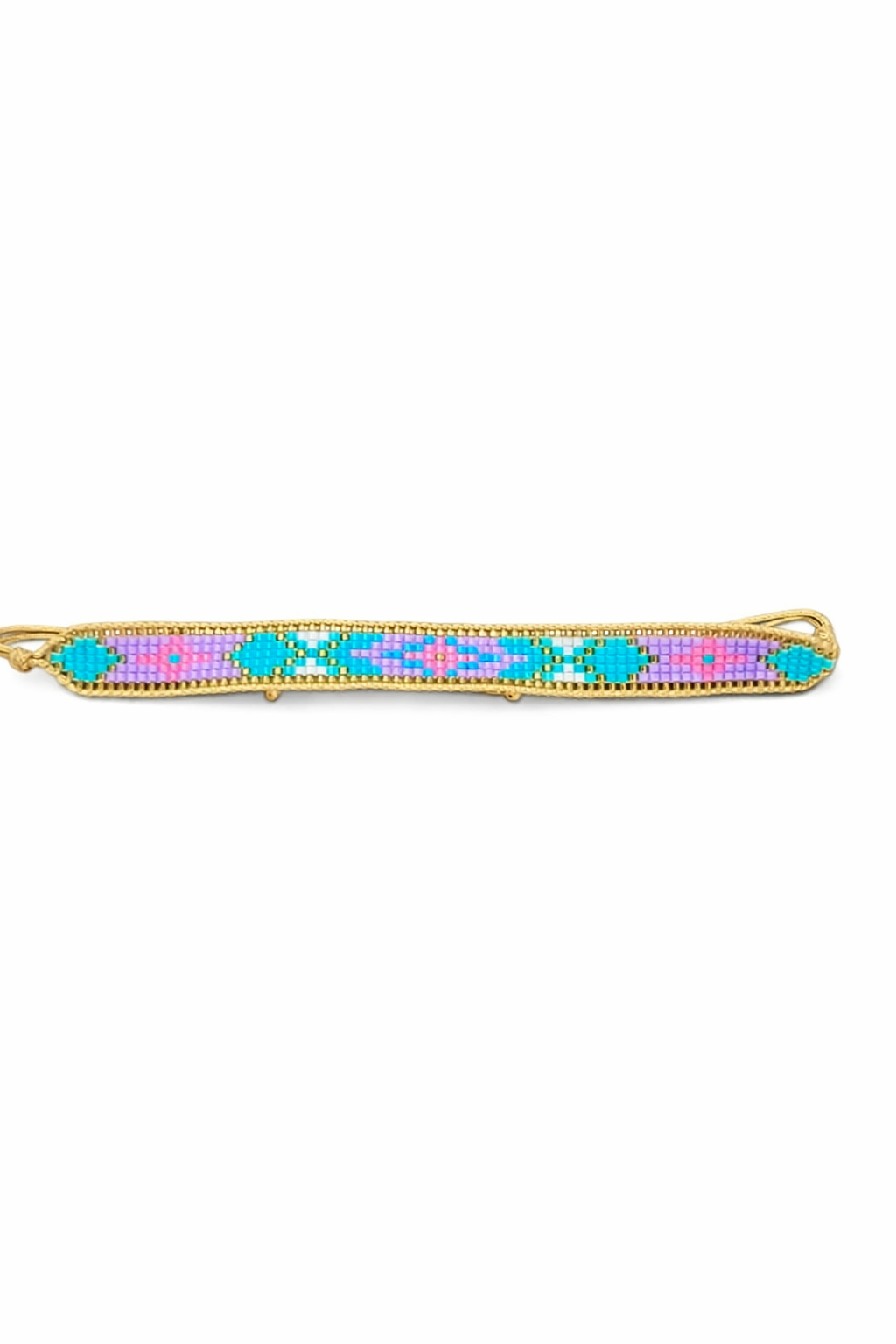 Colorful Handwoven Beaded Bracelet