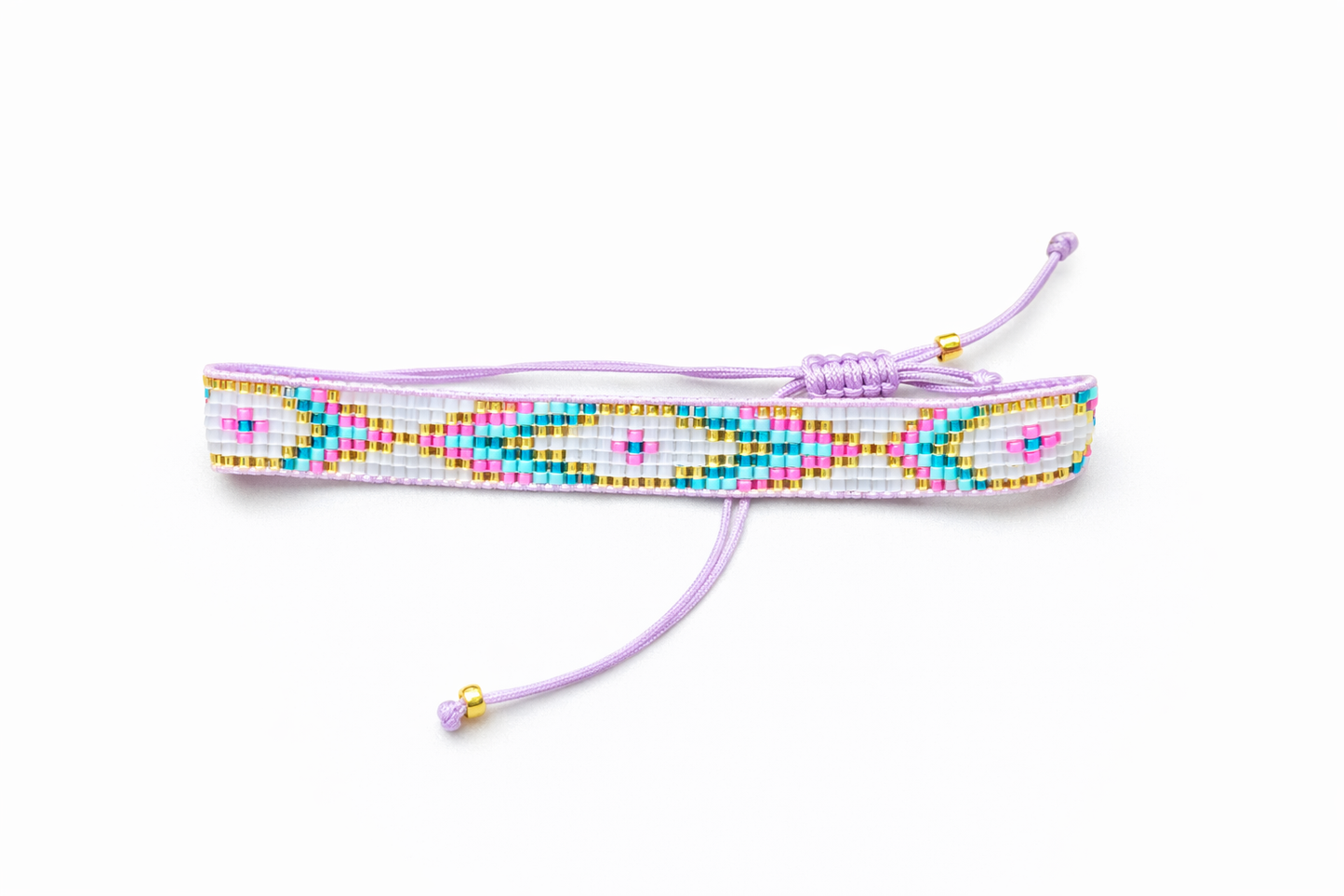 Rice bead bracelet Geometry Flower Eyes Triangle