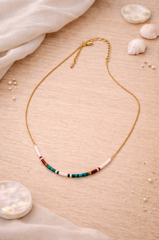 Miyuki multicolor beads Necklace