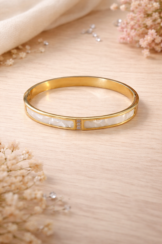 Stainless Steel Sparkling  Bangles