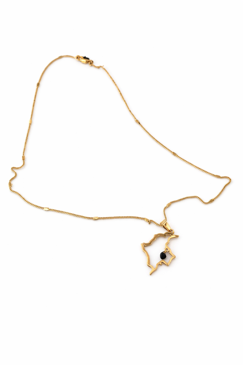 Elegant Colombian Stainless Steel Necklace
