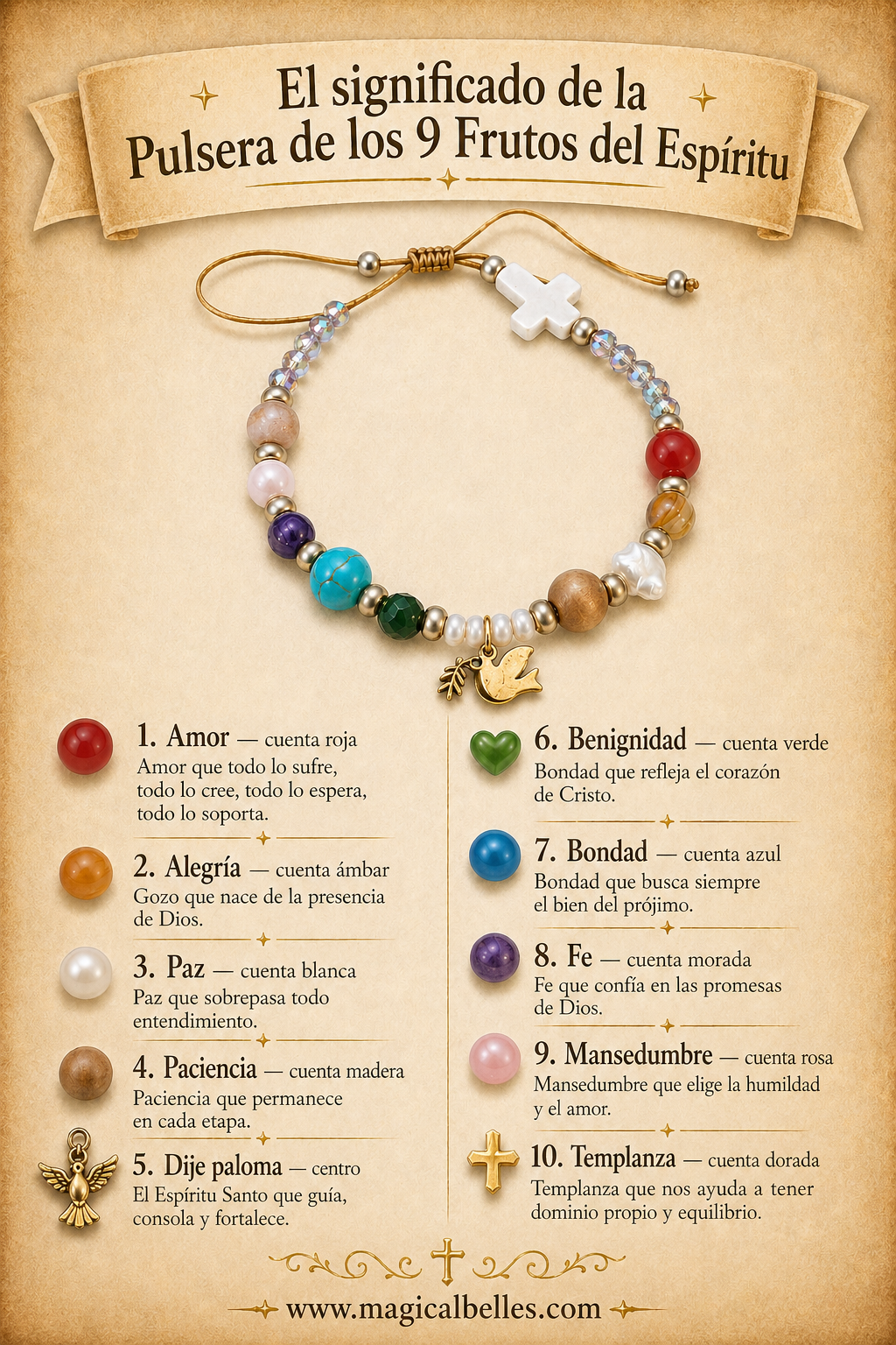9 Fruits of the Spirit Bracelet