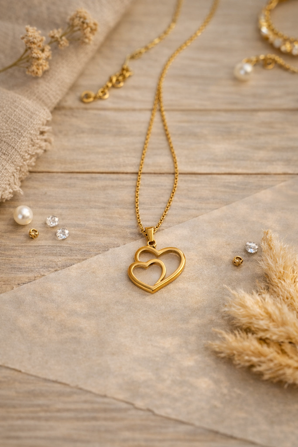 Stainless Steel heart Chain