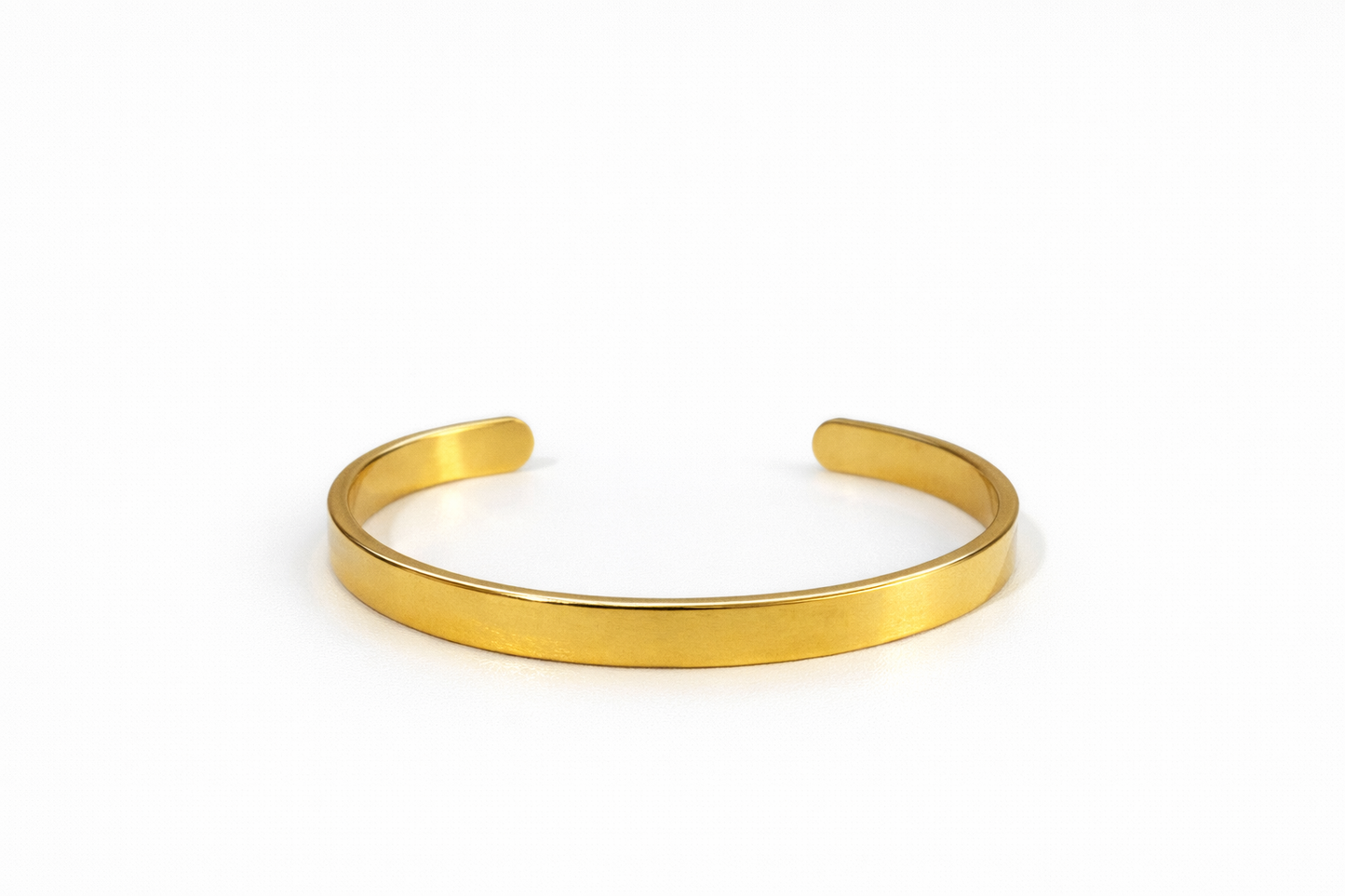 Minimal Gold Cuff Bracelet