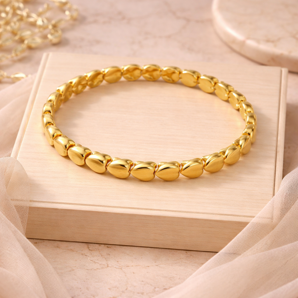 Golden Hearts Luxe Bracelet