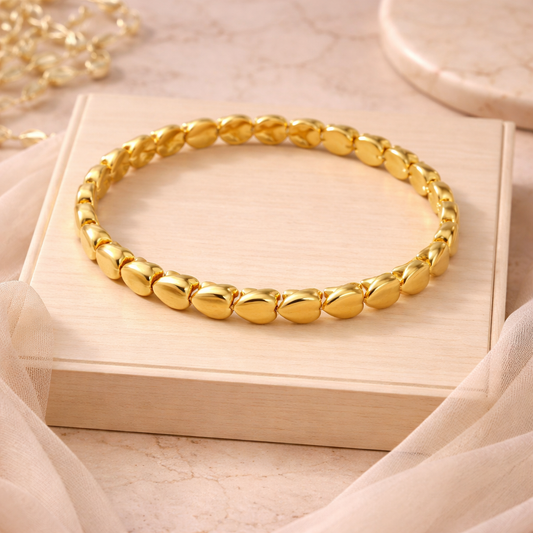 Golden Hearts Luxe Bracelet
