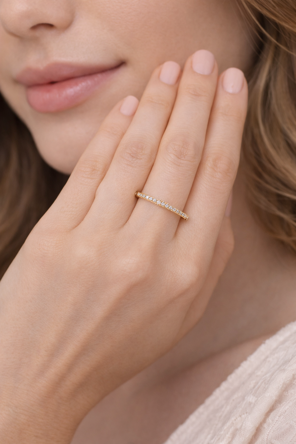 Ring For Women Open Adjustable Stainless Steel