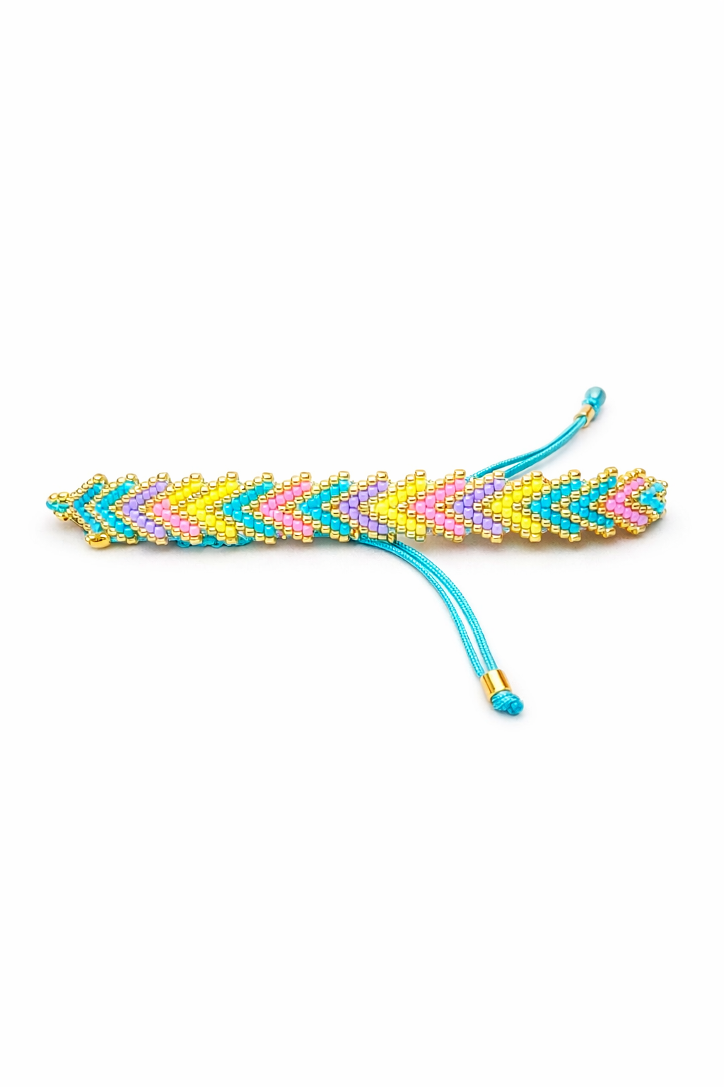 Elegant Handwoven Beaded Bracelet