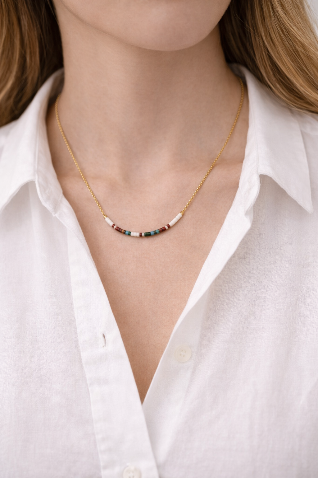 Miyuki multicolor beads Necklace