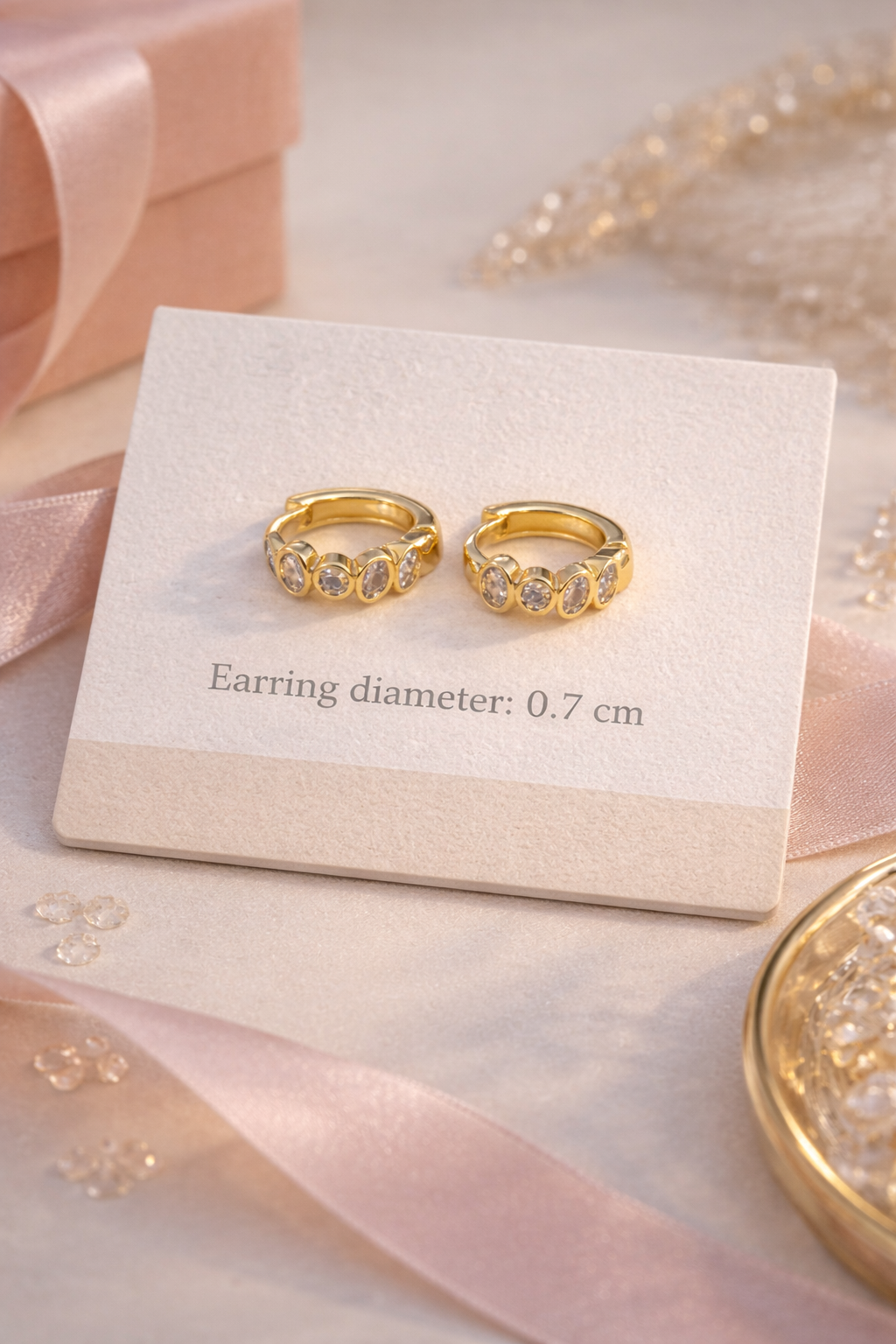 Earrings Hoop Stainless Steel Small