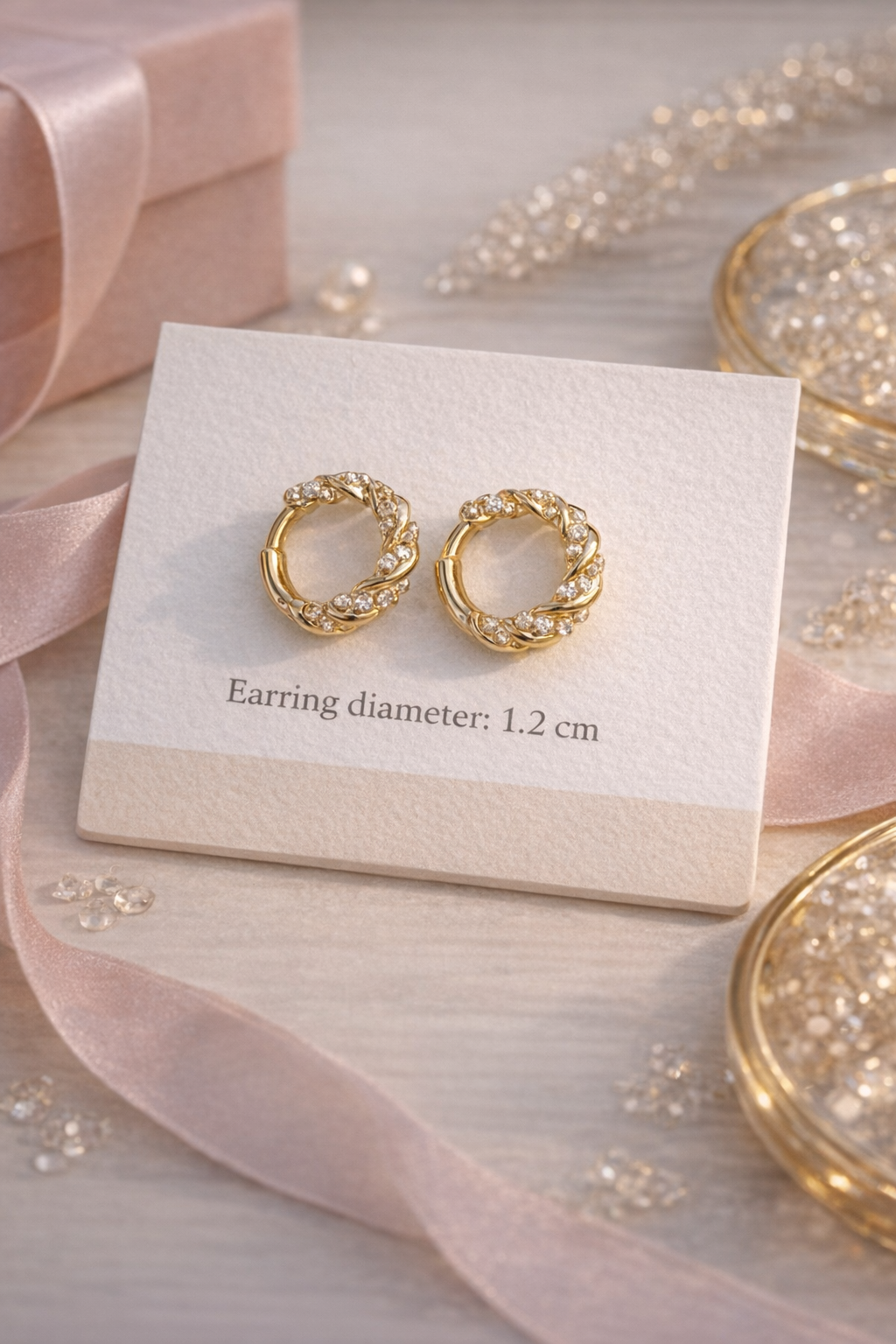 Earrings Hoop pearl Stainless Steel