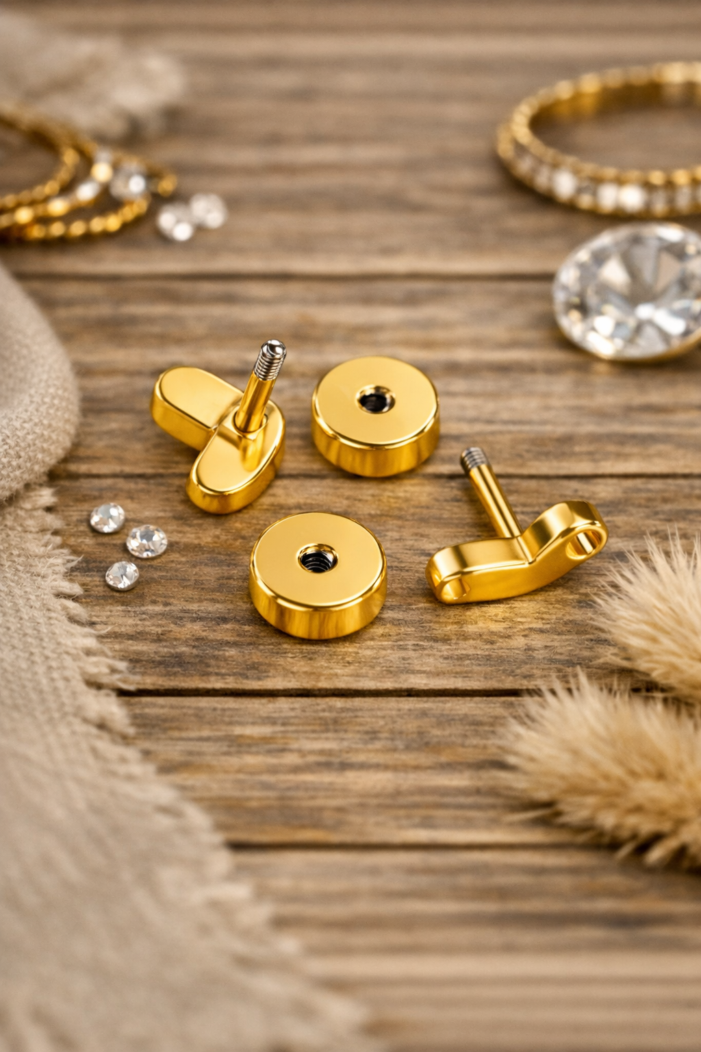 Cute Crystal Stud heart Earrings