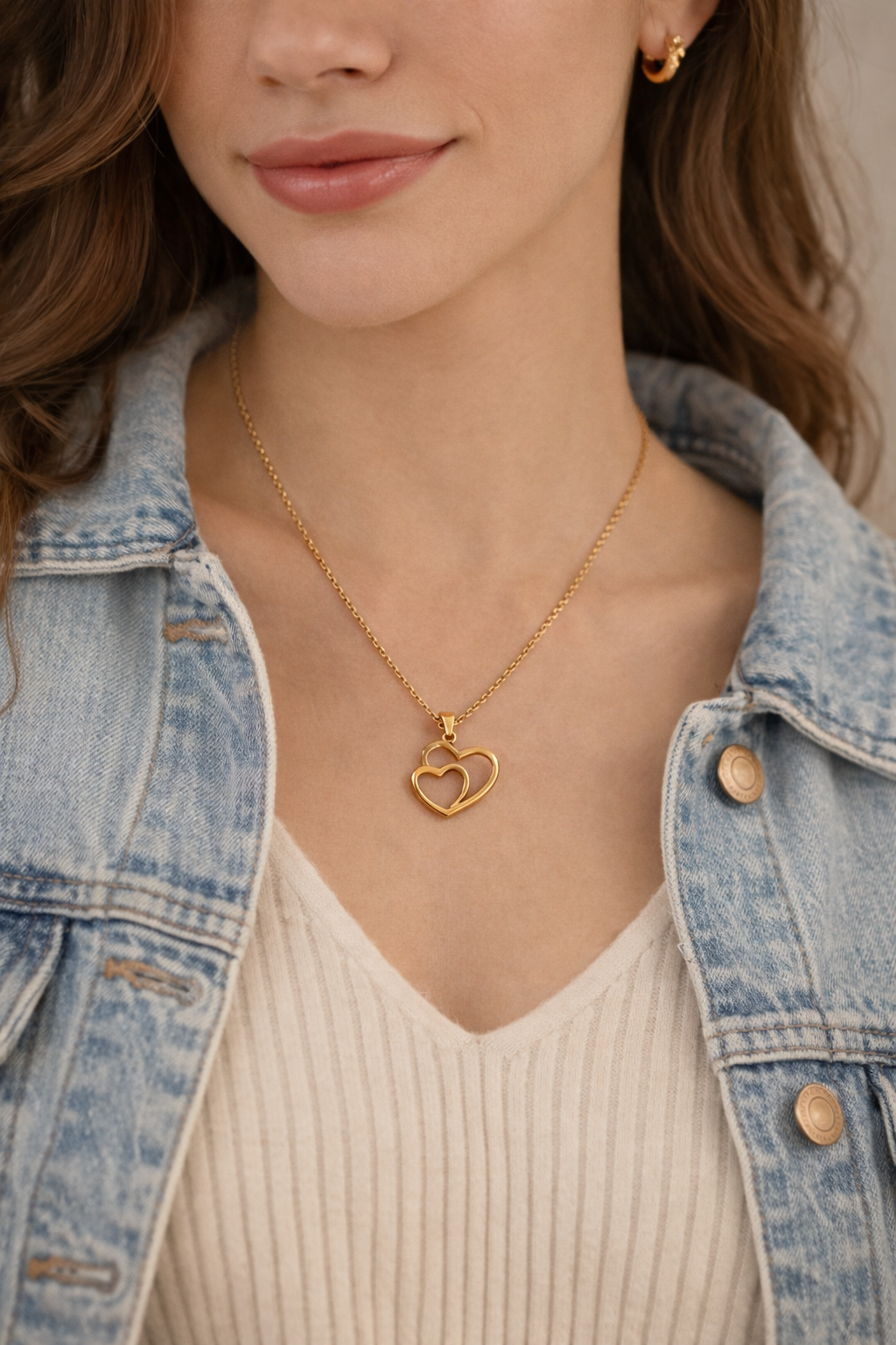 Stainless Steel heart Chain