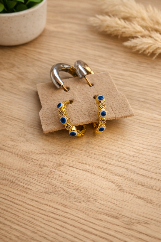 Stanlees Style Evil Eye earring