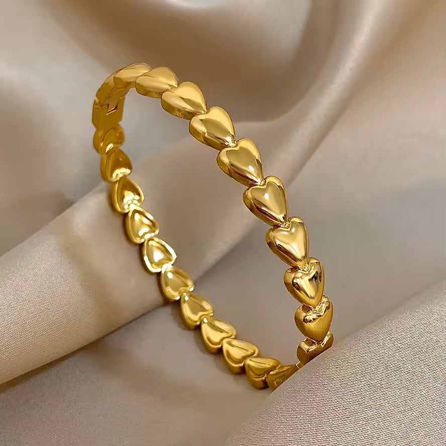 Golden Hearts Luxe Bracelet