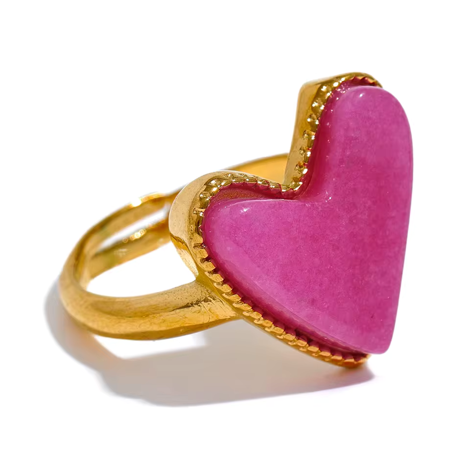 Ring For Women Open Adjustable Stainless Steel